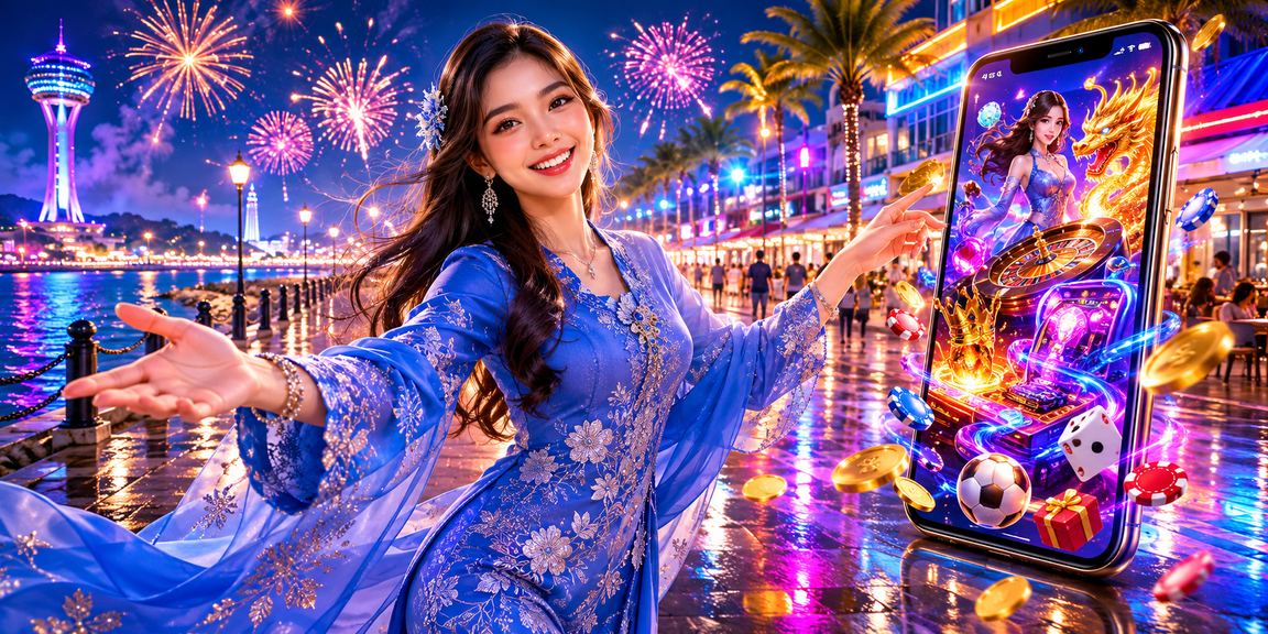 Pengguna wanita Malaysia menyediakan telefon Android untuk memasang aplikasi 71000 di Kuantan