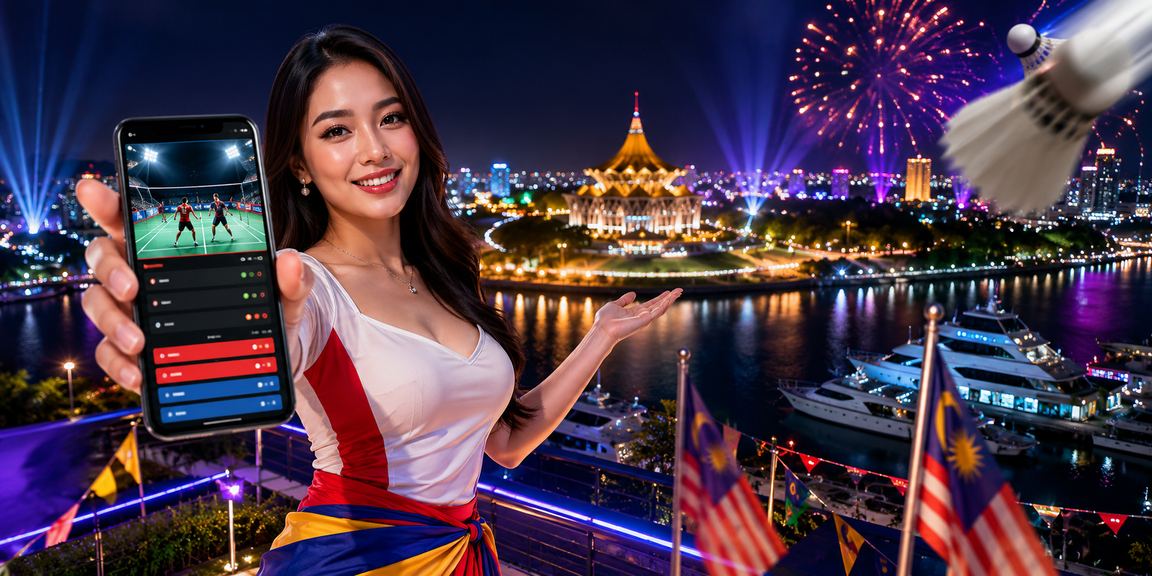 Pemain Malaysia menggunakan aplikasi mudah alih 71000 untuk kasino dan pertaruhan sukan di Kuching